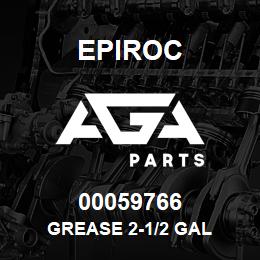 00059766 Epiroc GREASE 2-1/2 GAL | AGA Parts