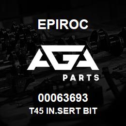 00063693 Epiroc T45 IN.SERT BIT | AGA Parts