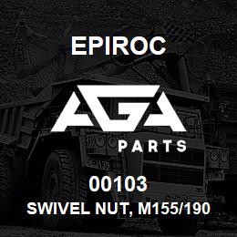 00103 Epiroc SWIVEL NUT, M155/190 | AGA Parts