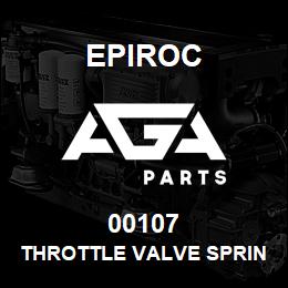 00107 Epiroc THROTTLE VALVE SPRING | AGA Parts