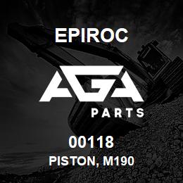 00118 Epiroc PISTON, M190 | AGA Parts