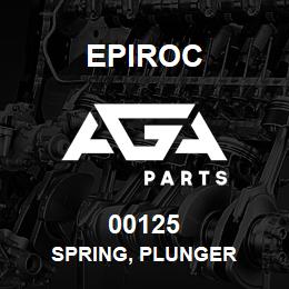 00125 Epiroc SPRING, PLUNGER | AGA Parts