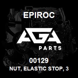 00129 Epiroc NUT, ELASTIC STOP, 3/4-16 | AGA Parts