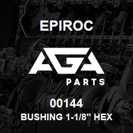 00144 Epiroc BUSHING 1-1/8" HEX | AGA Parts