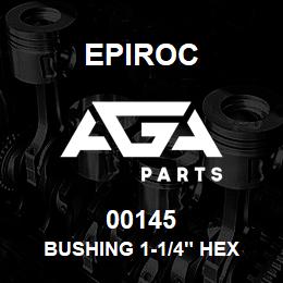 00145 Epiroc BUSHING 1-1/4" HEX | AGA Parts