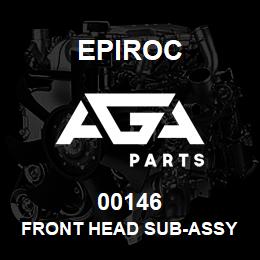 00146 Epiroc FRONT HEAD SUB-ASSY 1-1/8" HX | AGA Parts