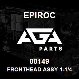 00149 Epiroc FRONTHEAD ASSY 1-1/4", M190 | AGA Parts