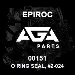 00151 Epiroc O RING SEAL, #2-024 | AGA Parts