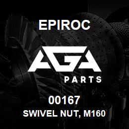 00167 Epiroc SWIVEL NUT, M160 | AGA Parts