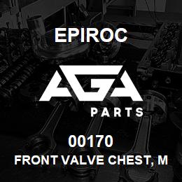 00170 Epiroc FRONT VALVE CHEST, M160 | AGA Parts