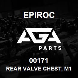 00171 Epiroc REAR VALVE CHEST, M160 | AGA Parts