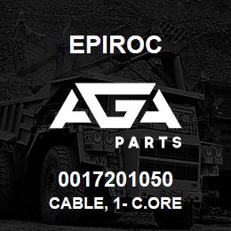 0017201050 Epiroc CABLE, 1- C.ORE | AGA Parts