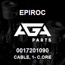 0017201090 Epiroc CABLE, 1- C.ORE | AGA Parts