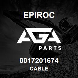 0017201674 Epiroc CABLE | AGA Parts