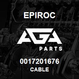 0017201676 Epiroc CABLE | AGA Parts