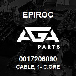 0017206090 Epiroc CABLE, 1- C.ORE | AGA Parts