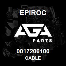 0017206100 Epiroc CABLE | AGA Parts