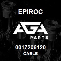 0017206120 Epiroc CABLE | AGA Parts