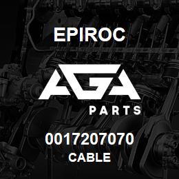 0017207070 Epiroc CABLE | AGA Parts