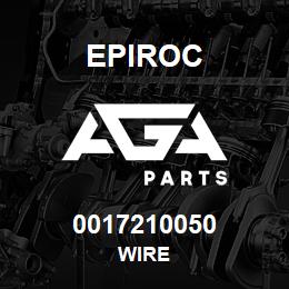 0017210050 Epiroc WIRE | AGA Parts