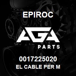 0017225020 Epiroc EL CABLE PER M | AGA Parts