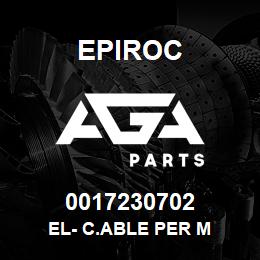 0017230702 Epiroc EL- C.ABLE PER M | AGA Parts