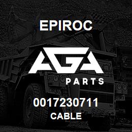 0017230711 Epiroc CABLE | AGA Parts