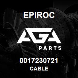 0017230721 Epiroc CABLE | AGA Parts