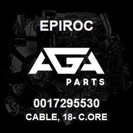 0017295530 Epiroc CABLE, 18- C.ORE | AGA Parts