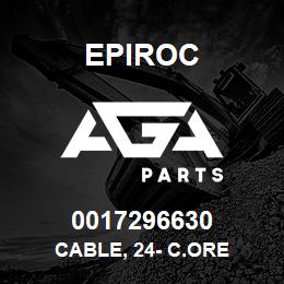 0017296630 Epiroc CABLE, 24- C.ORE | AGA Parts