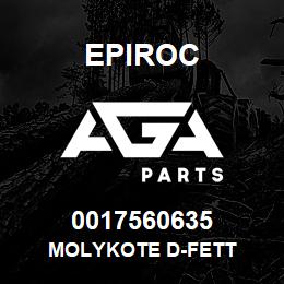 0017560635 Epiroc MOLYKOTE D-FETT | AGA Parts