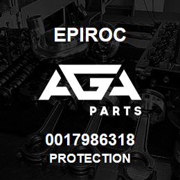 0017986318 Epiroc PROTECTION | AGA Parts