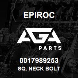 0017989253 Epiroc SQ. NECK BOLT | AGA Parts