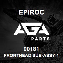 00181 Epiroc FRONTHEAD SUB-ASSY 1-1/4" | AGA Parts