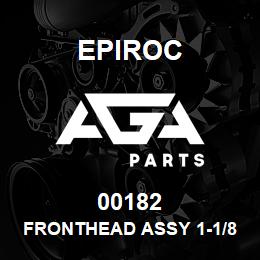 00182 Epiroc FRONTHEAD ASSY 1-1/8 (M160) | AGA Parts