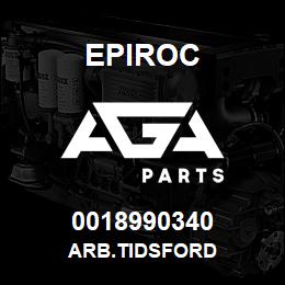 0018990340 Epiroc ARB.TIDSFORD | AGA Parts