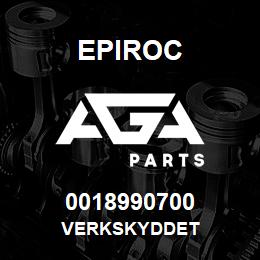 0018990700 Epiroc VERKSKYDDET | AGA Parts