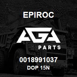 0018991037 Epiroc DOP 15N | AGA Parts