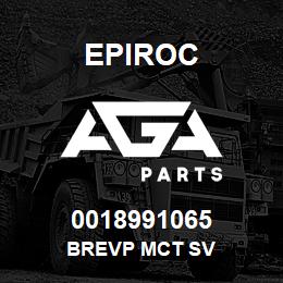 0018991065 Epiroc BREVP MCT SV | AGA Parts