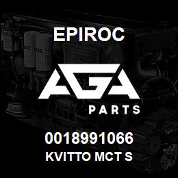 0018991066 Epiroc KVITTO MCT S | AGA Parts