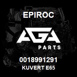 0018991291 Epiroc KUVERT E65 | AGA Parts