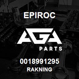 0018991295 Epiroc RAKNING | AGA Parts