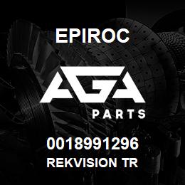 0018991296 Epiroc REKVISION TR | AGA Parts