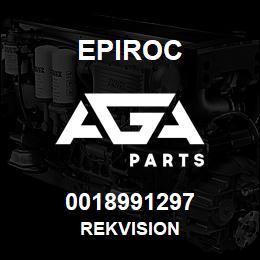 0018991297 Epiroc REKVISION | AGA Parts