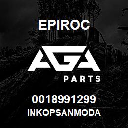 0018991299 Epiroc INKOPSANMODA | AGA Parts