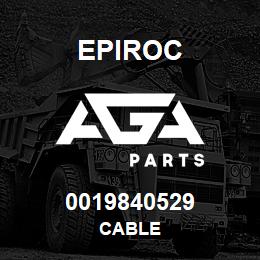 0019840529 Epiroc CABLE | AGA Parts