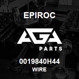 0019840H44 Epiroc WIRE | AGA Parts