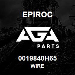 0019840H65 Epiroc WIRE | AGA Parts