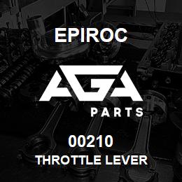 00210 Epiroc THROTTLE LEVER | AGA Parts