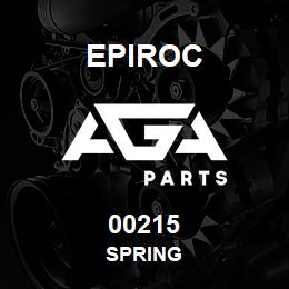 00215 Epiroc SPRING | AGA Parts